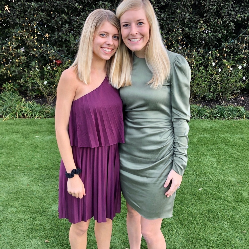 Zimmerman Ruched Long Sleeve Dress